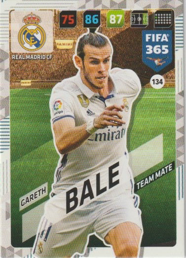 Fussball 2018 Panini FIFA 365 Adrenalyn XL - No 134 - Gareth Bale