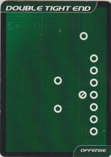 NFL 2001 Showdown First and Goal Plays - No P04 - Double Tight End