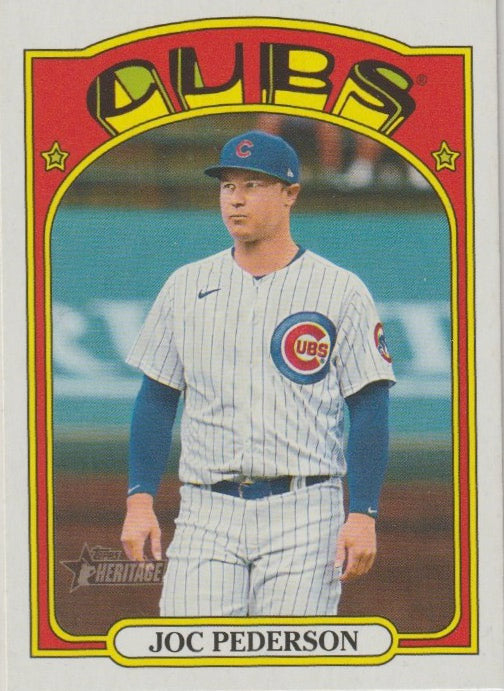 MLB 2021 Topps Heritage - No 576 - Joc Pederson
