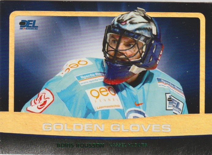 DEL 2008/09 CityPress Golden Gloves - No GG10 - Boris Rousson