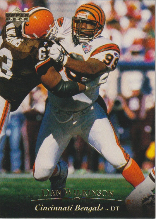 NFL 1995 Upper Deck - No 134 - Dan Wilkinson