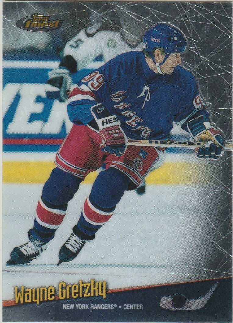 NHL 1998-99 Finest No Protectors - No 64 - Wayne Gretzky