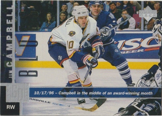NHL 1997 / 98 Upper Deck - No 143 - Jim Campbell