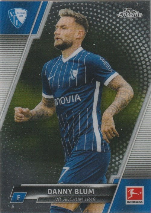Soccer 2021-22 Topps Chrome Bundesliga - No. 23 - Danny Blum