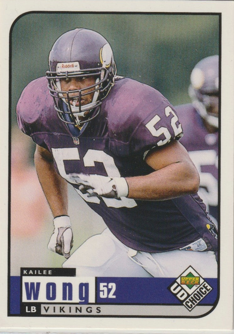 NFL 1998 UD Choice - No 365 - Kailee Wong