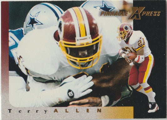 NFL 1997 Pinnacle X-Press - No 96 - Terry Allen