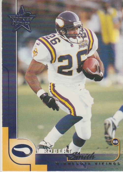 NFL 2000 Leaf Rookies and Stars - No 55 - Robert Smith