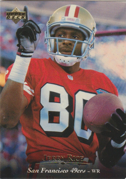 NFL 1995 Upper Deck - No 44 - Jerry Rice