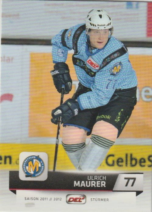 DEL 2011 / 12 CityPress - No 197 - Ulrich Maurer