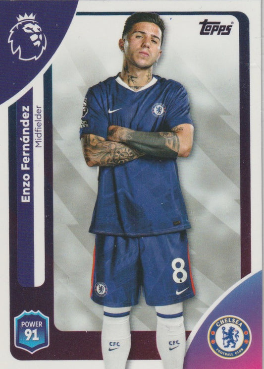 Fussball 2026-26 Topps Premier League EN - No 99 - Enzo Fernandez