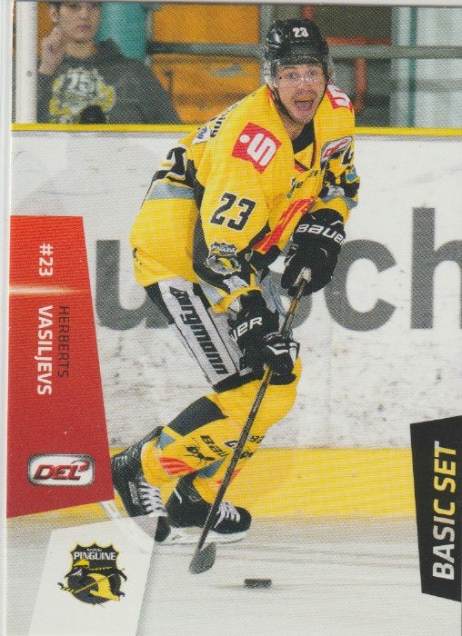 DEL 2014-15 CityPress Basic Set - No 150 - Herberts Vasiljevs