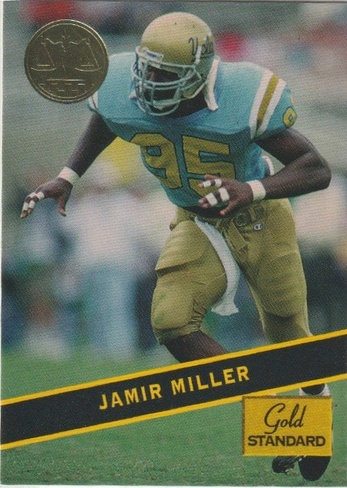 NFL 1994 Signature Rookies Gold Standard - No 44 - Jamir Miller