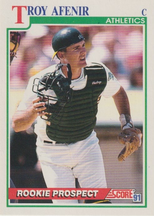 MLB 1991 Score - No 745 - Troy Afenir