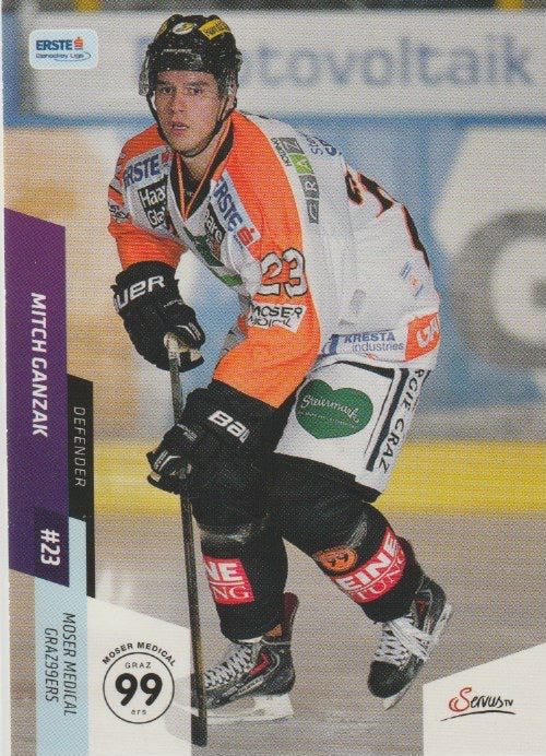 EBEL 2014-15 Citypress - No 224 - Mitch Ganzak