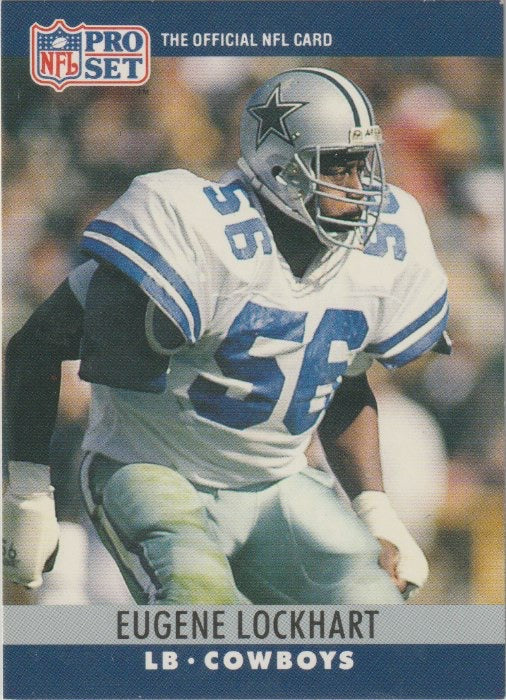 NFL 1990 ProSet - No 82 - Eugene Lockhart