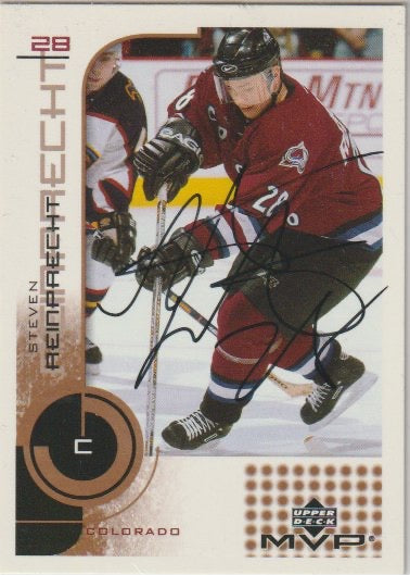 NHL 2002-03 Upper Deck MVP - No 50 - Steven Reinprecht