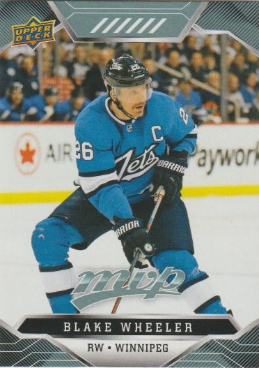 NHL 2019-20 Upper Deck MVP - No 11 - Blake Wheeler