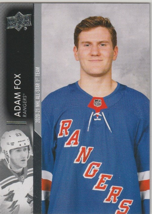 NHL 2021-22 Upper Deck - No 670 - Adam Fox