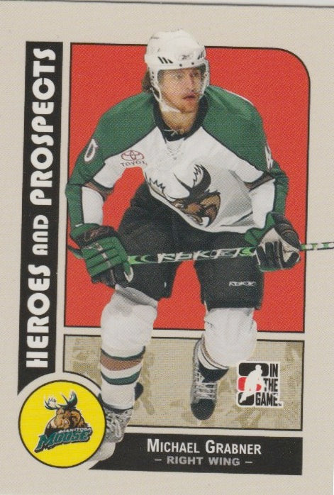 NHL 2008-09 ITG Heroes and Prospects - No 32 - Michael Grabner