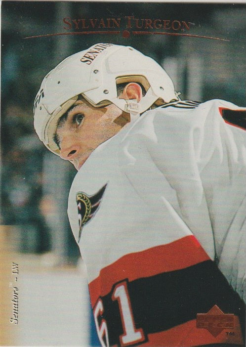 NHL 1995 / 96 Upper Deck - No 177 - Syvlain Turgeon