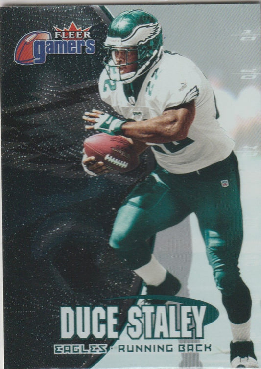 NFL 2000 Fleer Gamers - No 25 - Duce Staley