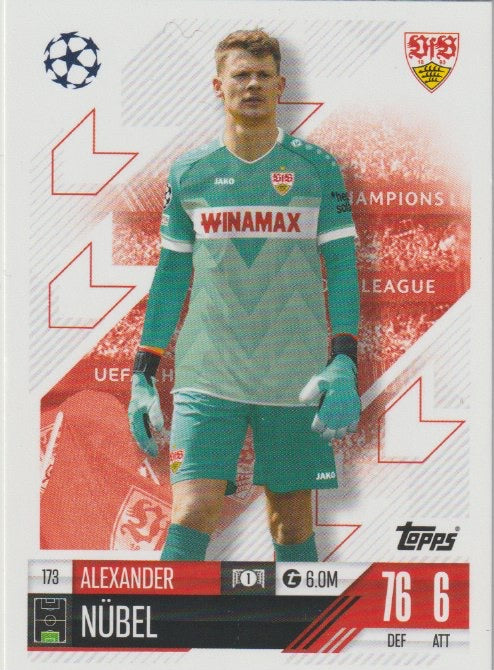 Soccer 2024-25 Match Attax UEFA Champions League - No 173 - Alexander Nübel