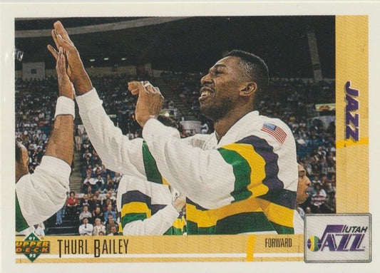 NBA 1991-92 Upper Deck - No 139 - Thurl Bailey