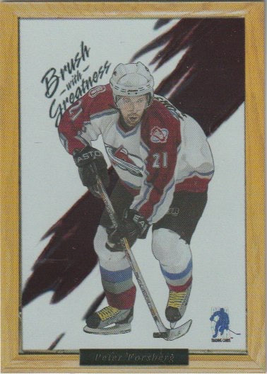 NHL 2003-04 BAP Memorabilia Brush with Greatness - No 5 - Peter Forsberg