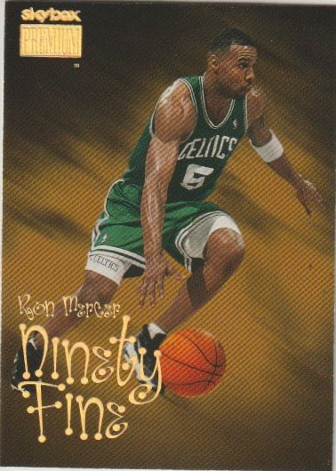 NBA 1998 / 99 SkyBox Premium - No 216 - Ron Mercer