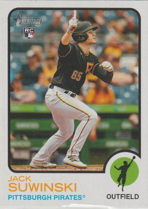 MLB 2022 Topps Heritage - No 623 - Jack William Suwinski