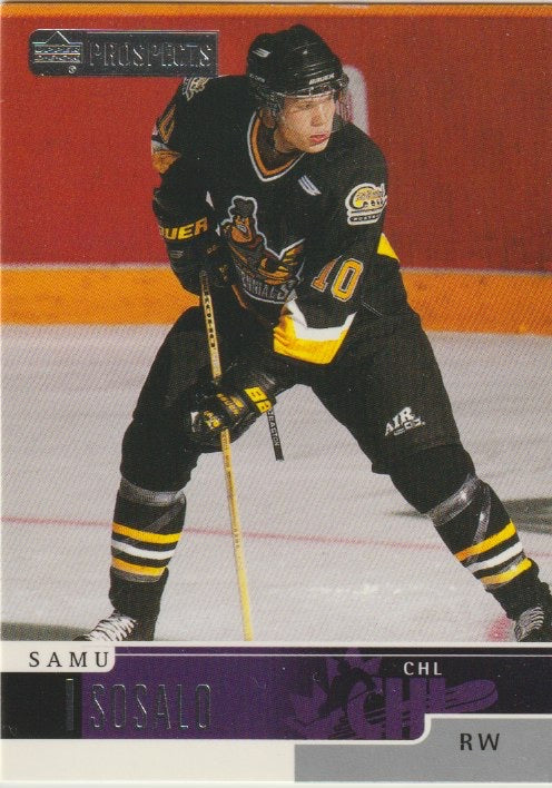 NHL 1999-00 UD Prospects - No 19 - Samu Isosalo