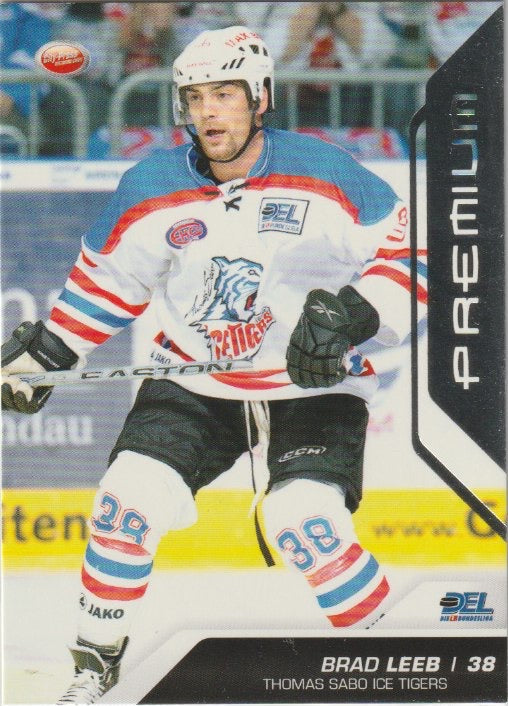 DEL 2009 / 10 CityPress Premium Silber - No 365 - Brad Leeb