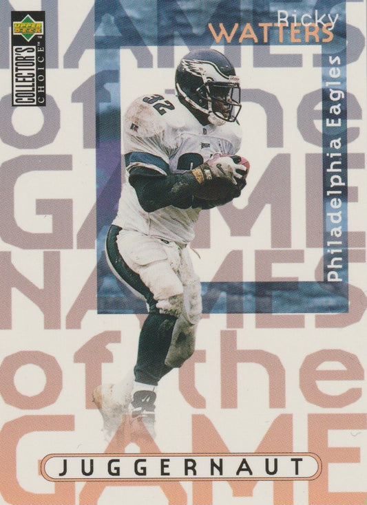 NFL 1997 Collector's Choice - No 63 - Ricky Watters