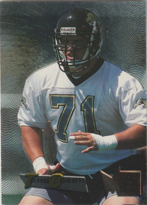 NFL 1995 Metal - No 87 - Tony Boselli