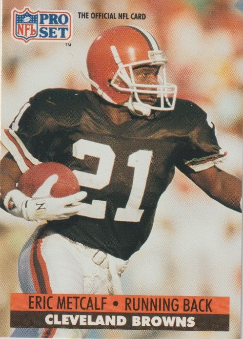 NFL 1991 ProSet - No 123 - Eric Metcalf