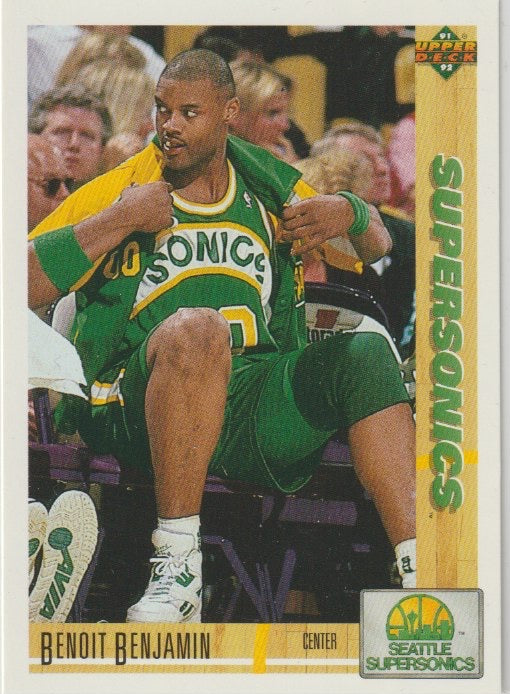 NBA 1991-92 Upper Deck - No 159 - Benoit Benjamin