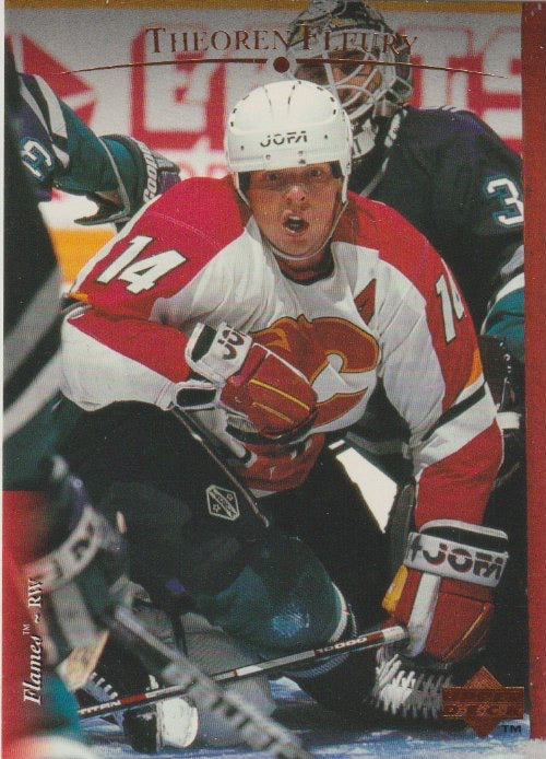 NHL 1995 / 96 Upper Deck - No 179 - Theoren Fleury