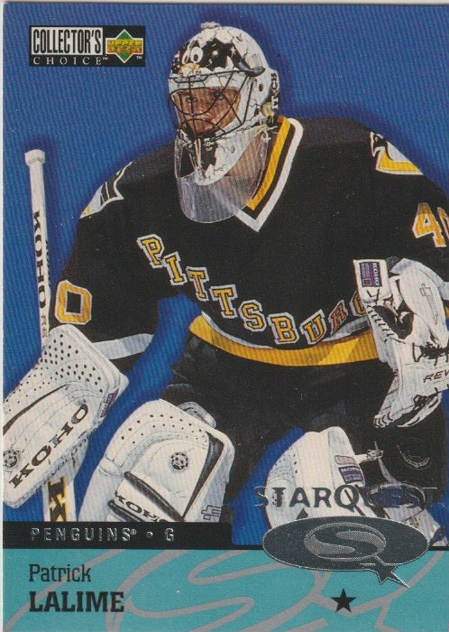 NHL 1997/98 Collector's Choice Star Quest - No SQ40 - Patrick Lalime