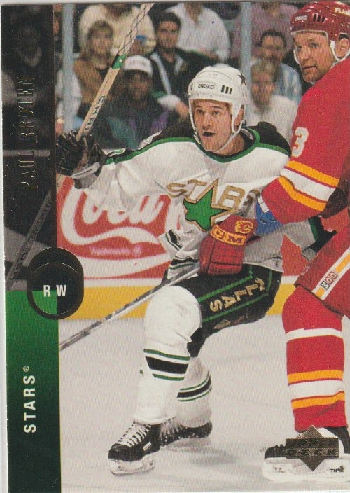 NHL 1994 / 95 Upper Deck - No 15 - Paul Broten