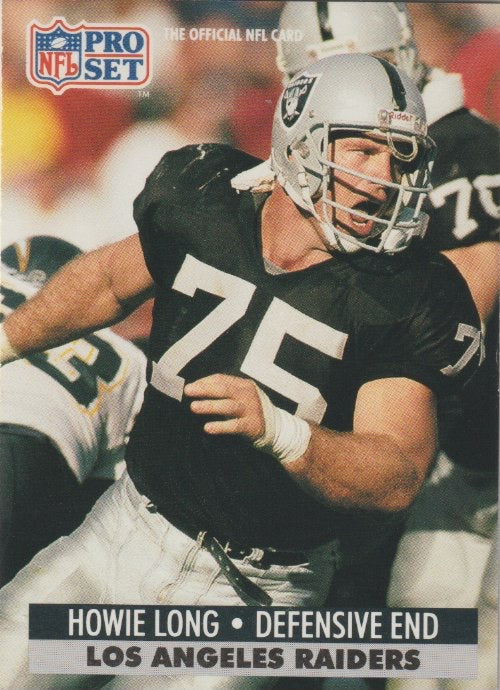 NFL 1991 ProSet - No 191 - Howie Long