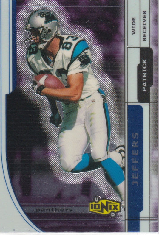 NFL 2000 UD Ionix - No 7 - Patrick Jeffers
