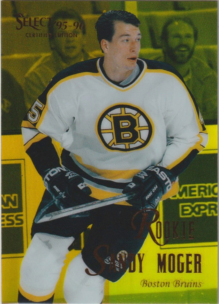 NHL 1995 / 96 Select Certified Mirror Gold - No 140 - Sandy Moger