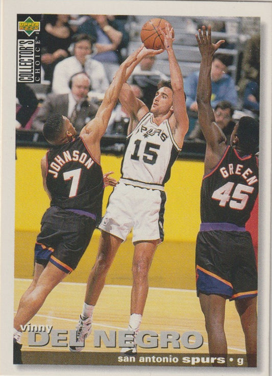 NBA 1995-96 Collector's Choice - No 115 - Vinny del Negro