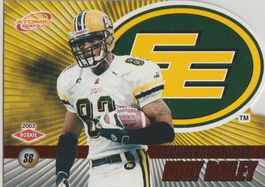 NFL 2003 Atomic CFL Red - No 26 - Kory Bailey