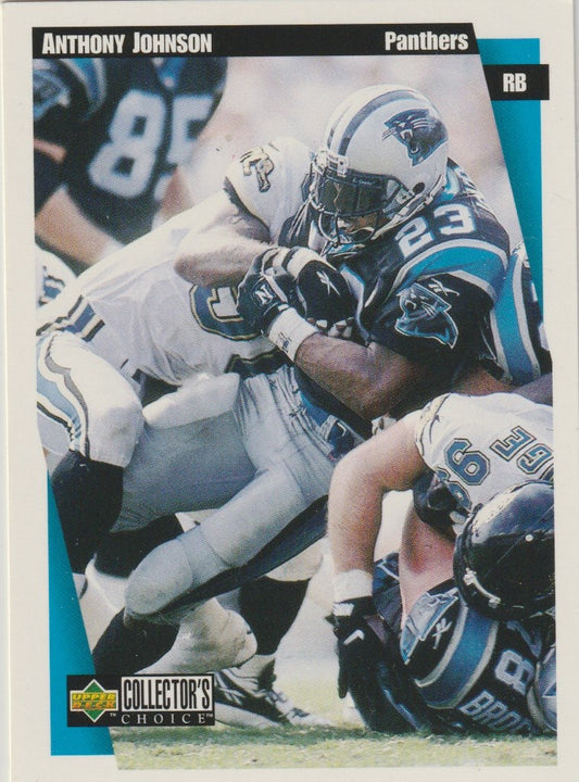 NFL 1997 Collector's Choice - No 233 - Anthony Johnson