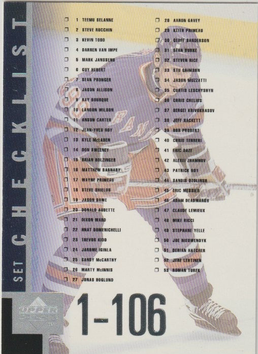 NHL 1997 / 98 Upper Deck - No 209 - Wayne Gretzky