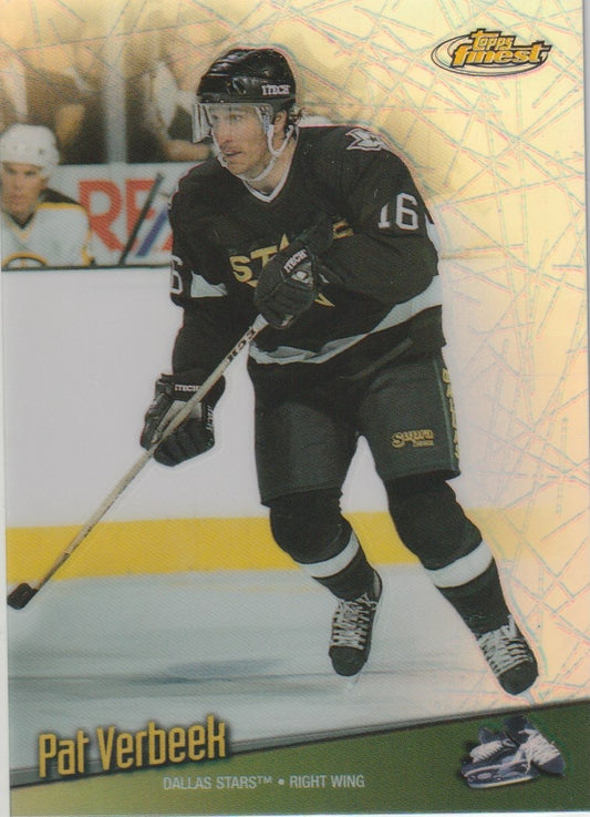 NHL 1998-99 Finest No Protectors Refractors - No 69 - Pat Verbeek
