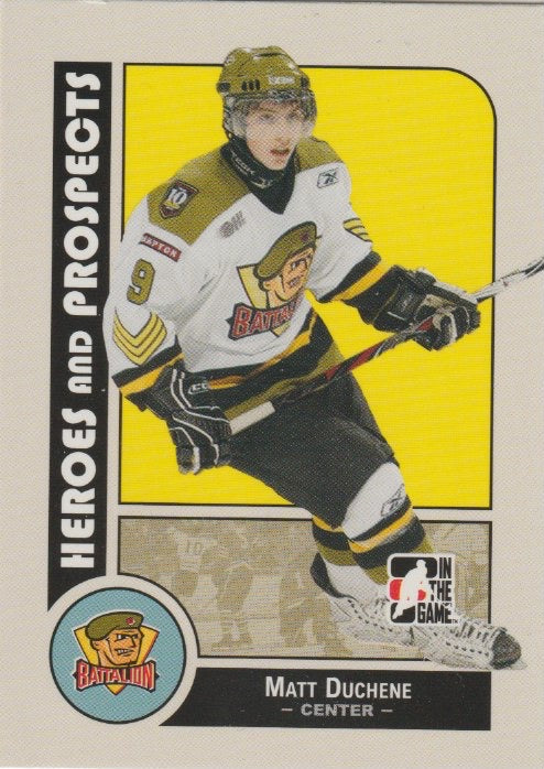NHL 2008-09 ITG Heroes and Prospects - No 51 - Matt Duchene