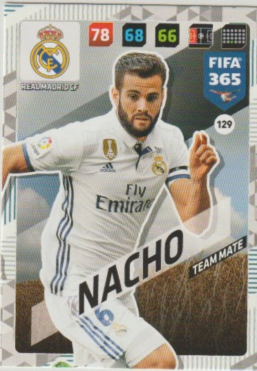 Soccer 2018 Panini FIFA 365 Adrenalyn XL - No 129 - Nacho