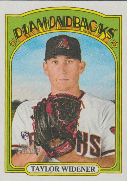MLB 2021 Topps Heritage - No 596 - Taylor Widener